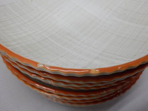 时代物 昭和レトロ 13.5cm 中皿 取り皿 10枚◆业务用にも拍卖